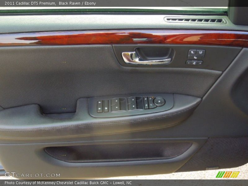 Black Raven / Ebony 2011 Cadillac DTS Premium