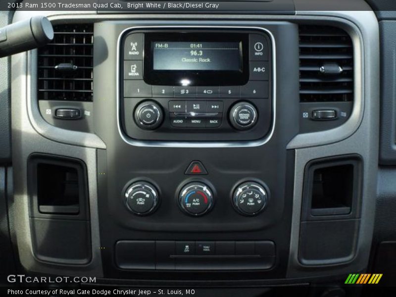 Controls of 2013 1500 Tradesman Quad Cab