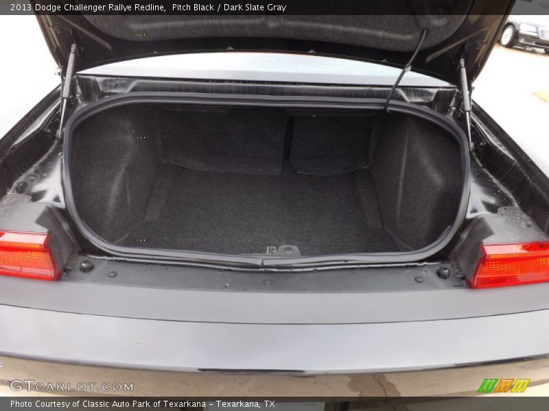 Pitch Black / Dark Slate Gray 2013 Dodge Challenger Rallye Redline