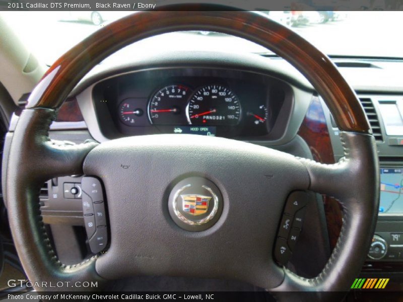  2011 DTS Premium Steering Wheel