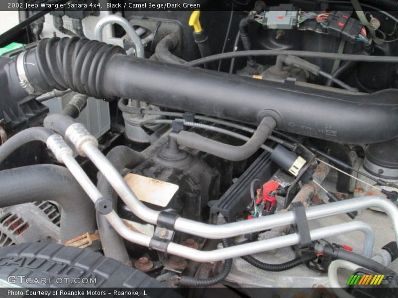  2002 Wrangler Sahara 4x4 Engine - 4.0 Liter OHV 12-Valve Inline 6 Cylinder