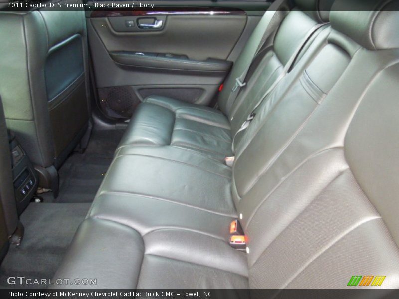 Rear Seat of 2011 DTS Premium