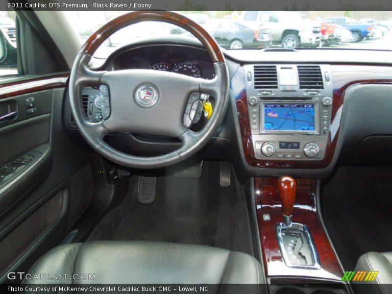 Dashboard of 2011 DTS Premium