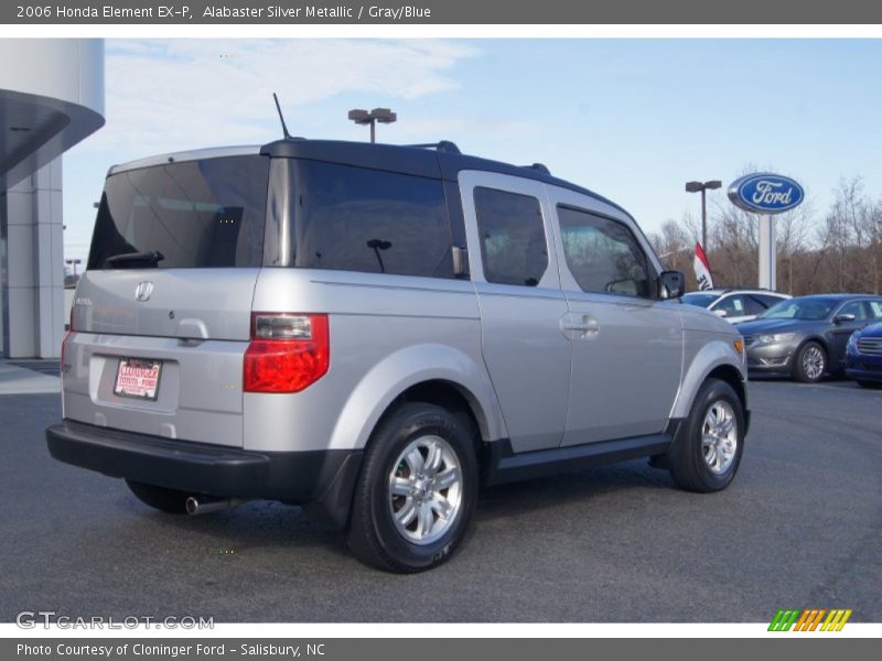 Alabaster Silver Metallic / Gray/Blue 2006 Honda Element EX-P