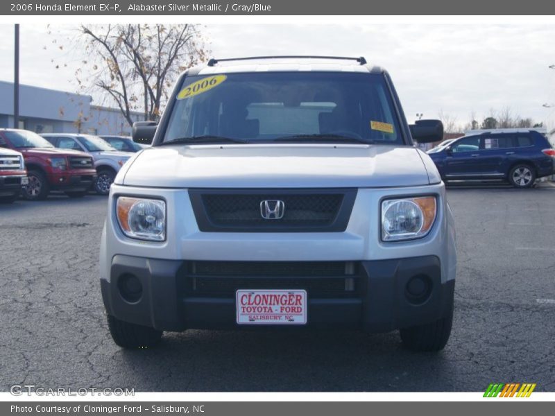 Alabaster Silver Metallic / Gray/Blue 2006 Honda Element EX-P