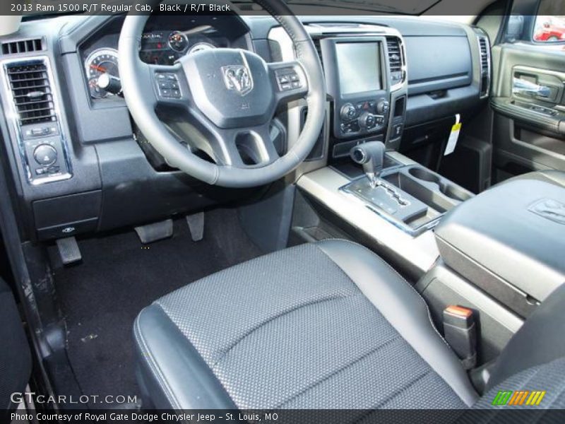  2013 1500 R/T Regular Cab R/T Black Interior