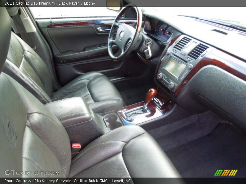  2011 DTS Premium Ebony Interior