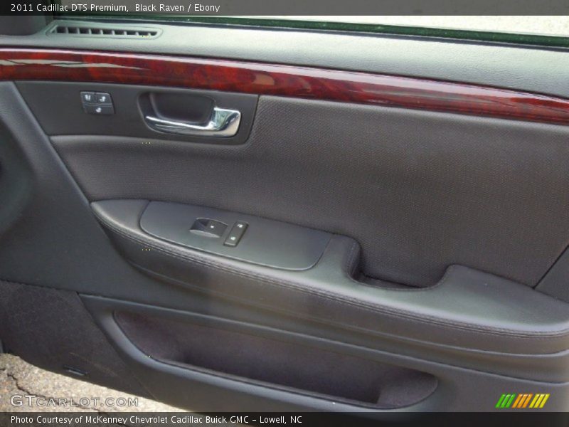 Black Raven / Ebony 2011 Cadillac DTS Premium