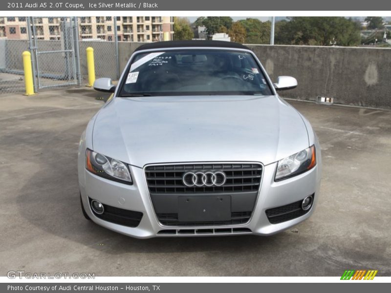 Ice Silver Metallic / Black 2011 Audi A5 2.0T Coupe