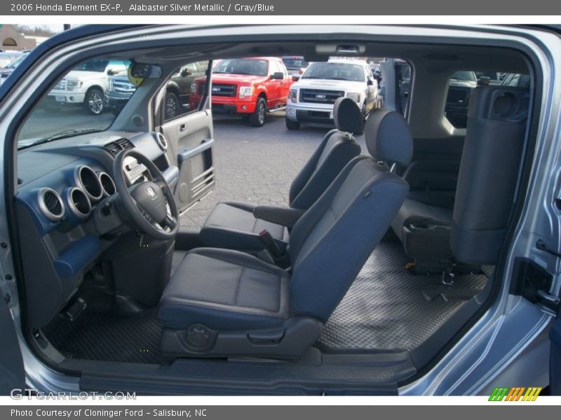 Alabaster Silver Metallic / Gray/Blue 2006 Honda Element EX-P