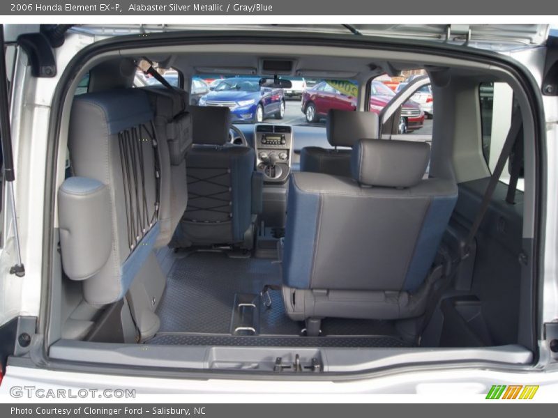 Alabaster Silver Metallic / Gray/Blue 2006 Honda Element EX-P
