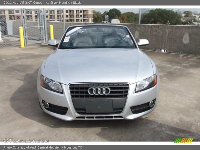 Ice Silver Metallic / Black 2011 Audi A5 2.0T Coupe