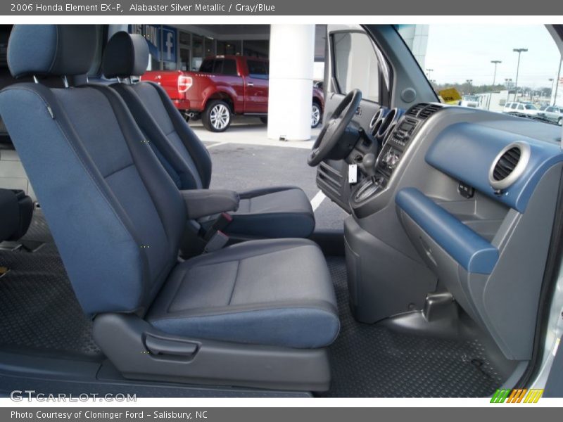 Alabaster Silver Metallic / Gray/Blue 2006 Honda Element EX-P
