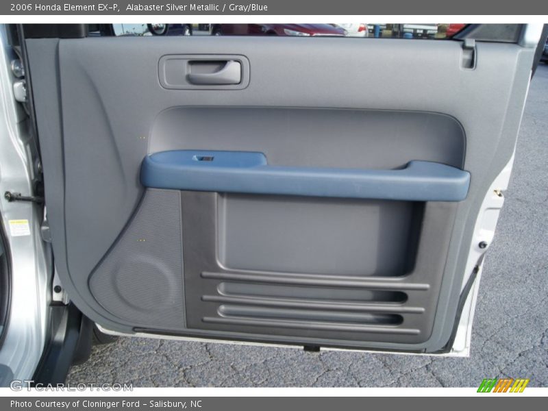 Alabaster Silver Metallic / Gray/Blue 2006 Honda Element EX-P