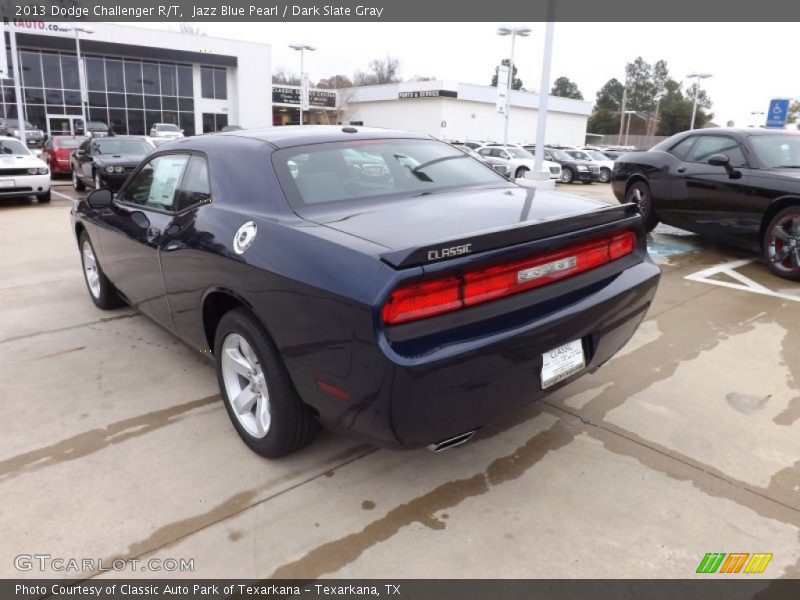 Jazz Blue Pearl / Dark Slate Gray 2013 Dodge Challenger R/T
