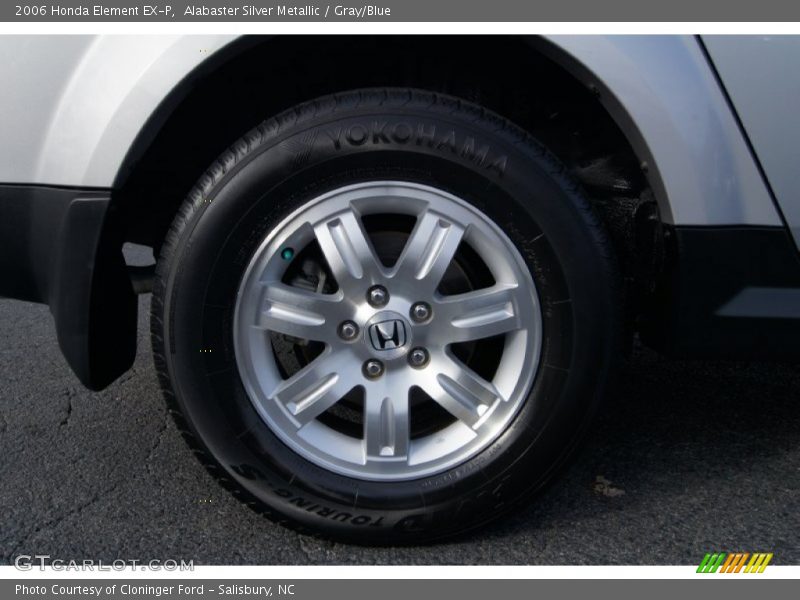 Alabaster Silver Metallic / Gray/Blue 2006 Honda Element EX-P