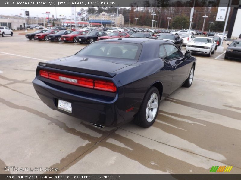 Jazz Blue Pearl / Dark Slate Gray 2013 Dodge Challenger R/T