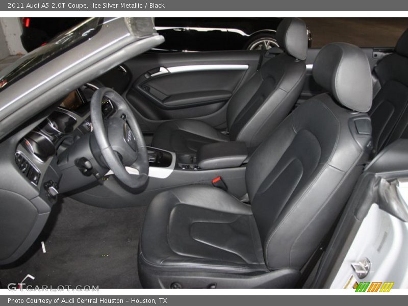 Front Seat of 2011 A5 2.0T Coupe