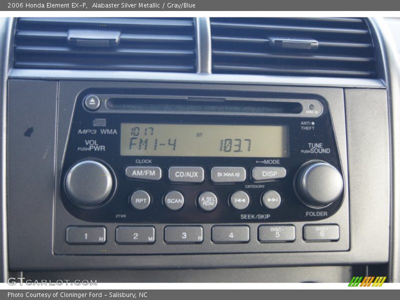 Alabaster Silver Metallic / Gray/Blue 2006 Honda Element EX-P