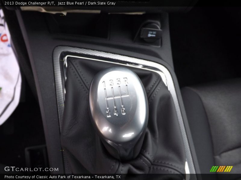 Jazz Blue Pearl / Dark Slate Gray 2013 Dodge Challenger R/T