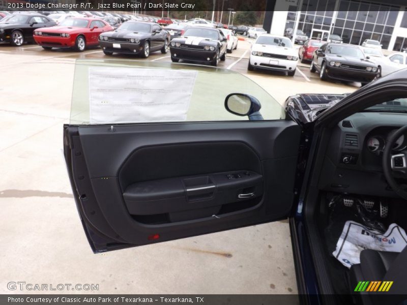 Jazz Blue Pearl / Dark Slate Gray 2013 Dodge Challenger R/T