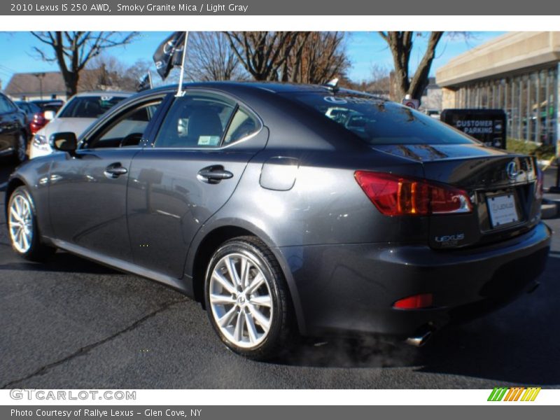 Smoky Granite Mica / Light Gray 2010 Lexus IS 250 AWD