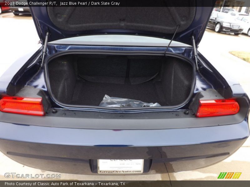 Jazz Blue Pearl / Dark Slate Gray 2013 Dodge Challenger R/T