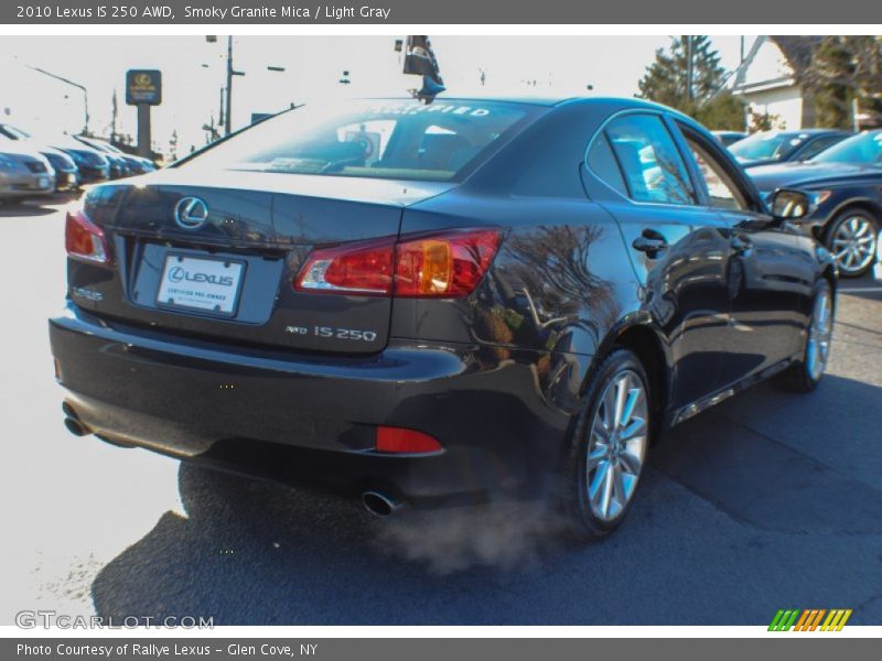 Smoky Granite Mica / Light Gray 2010 Lexus IS 250 AWD