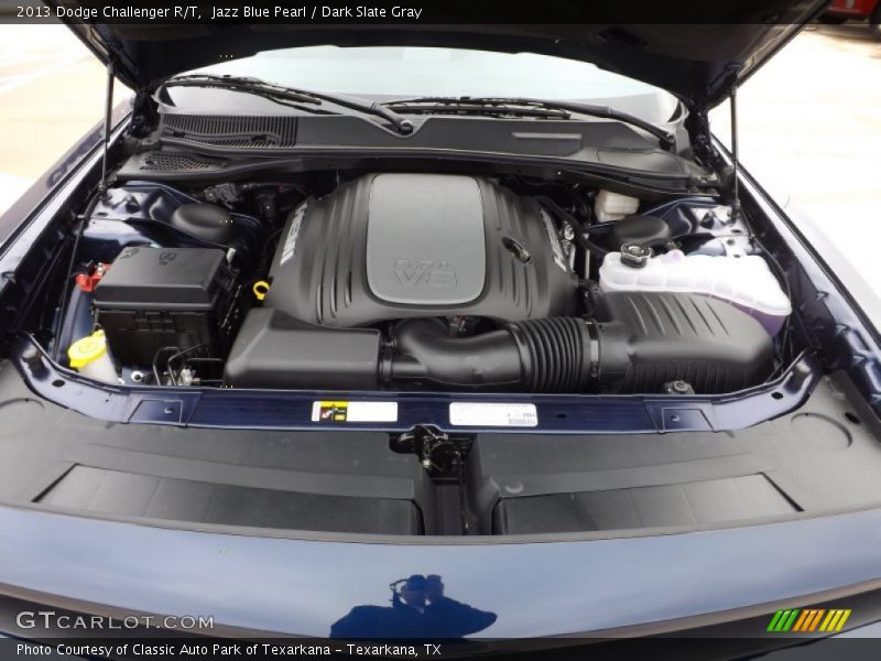 Jazz Blue Pearl / Dark Slate Gray 2013 Dodge Challenger R/T