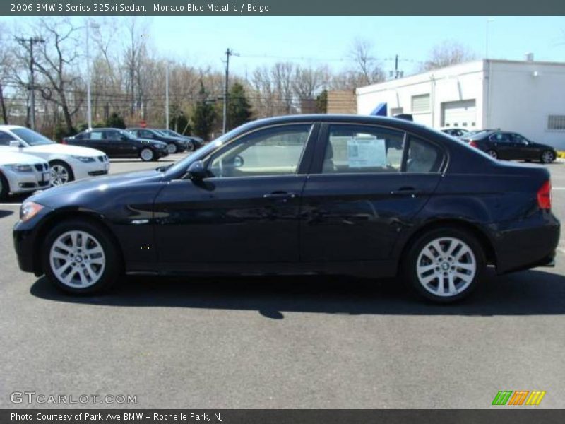 Monaco Blue Metallic / Beige 2006 BMW 3 Series 325xi Sedan