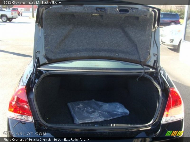 Black / Ebony 2012 Chevrolet Impala LS