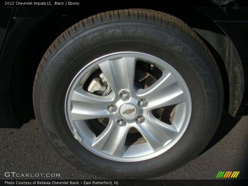 Black / Ebony 2012 Chevrolet Impala LS