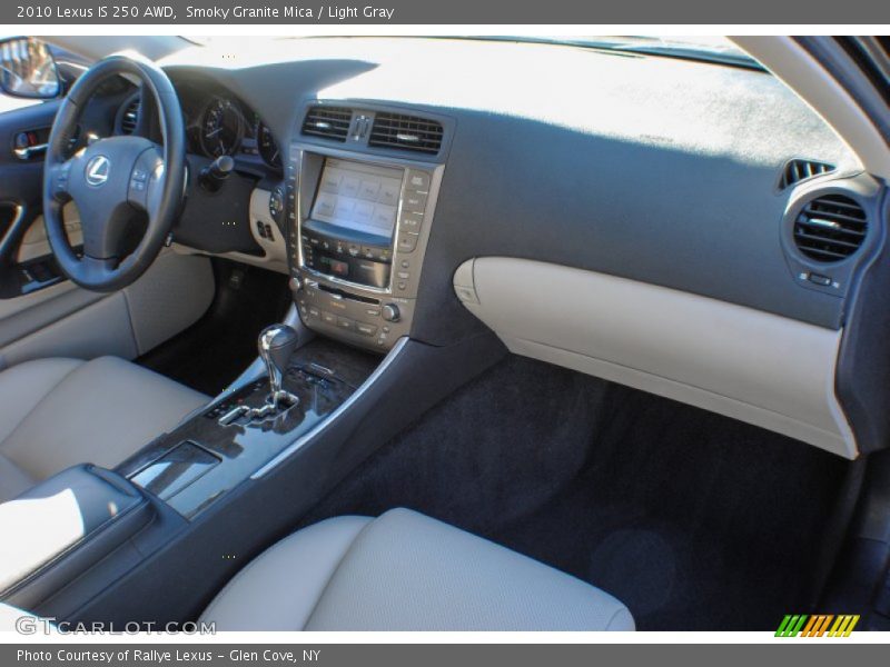 Smoky Granite Mica / Light Gray 2010 Lexus IS 250 AWD