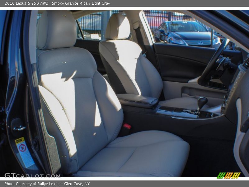Smoky Granite Mica / Light Gray 2010 Lexus IS 250 AWD