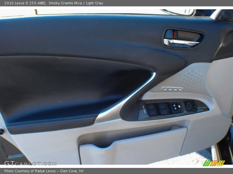 Smoky Granite Mica / Light Gray 2010 Lexus IS 250 AWD