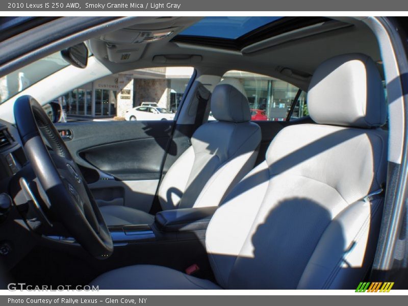 Smoky Granite Mica / Light Gray 2010 Lexus IS 250 AWD