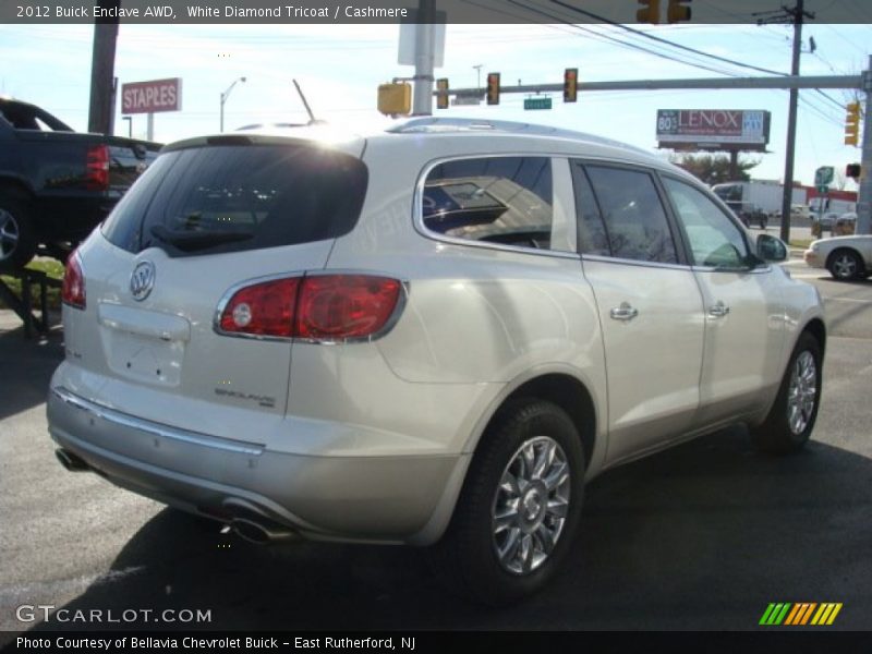 White Diamond Tricoat / Cashmere 2012 Buick Enclave AWD