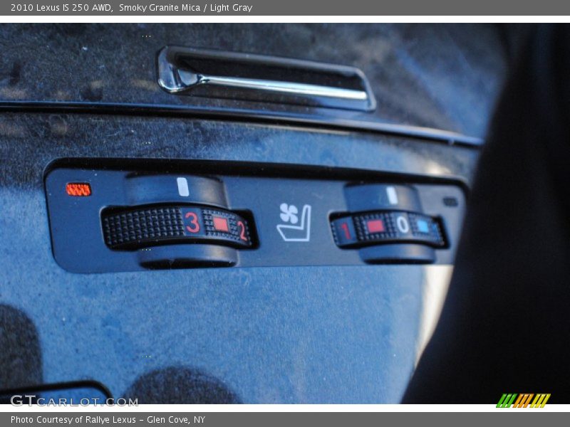 Smoky Granite Mica / Light Gray 2010 Lexus IS 250 AWD