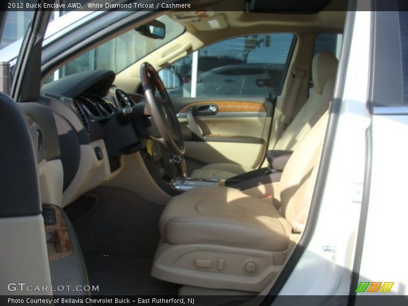 White Diamond Tricoat / Cashmere 2012 Buick Enclave AWD