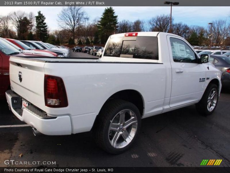 Bright White / R/T Black 2013 Ram 1500 R/T Regular Cab