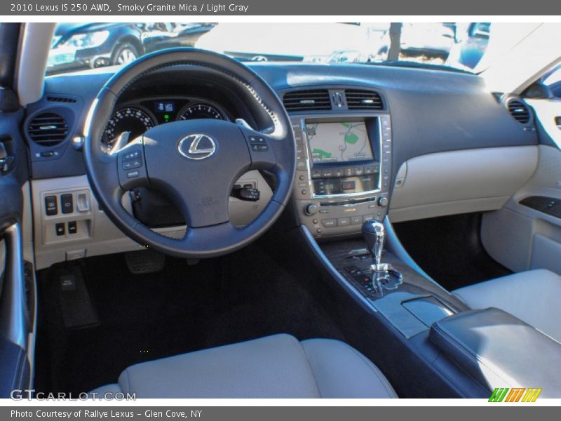 Smoky Granite Mica / Light Gray 2010 Lexus IS 250 AWD