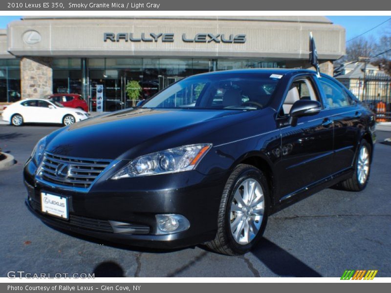 Smoky Granite Mica / Light Gray 2010 Lexus ES 350
