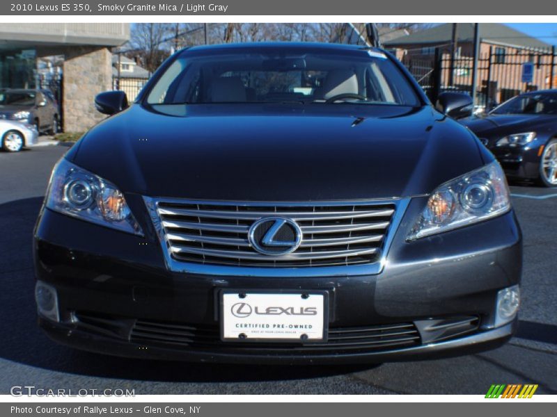Smoky Granite Mica / Light Gray 2010 Lexus ES 350