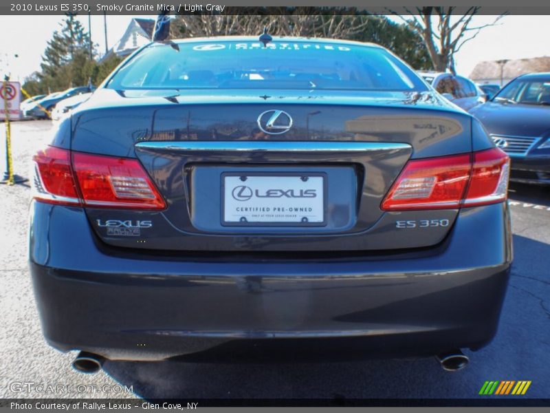 Smoky Granite Mica / Light Gray 2010 Lexus ES 350