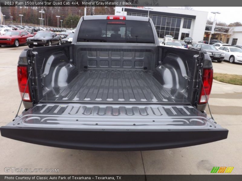 Mineral Gray Metallic / Black 2013 Ram 1500 Lone Star Quad Cab 4x4