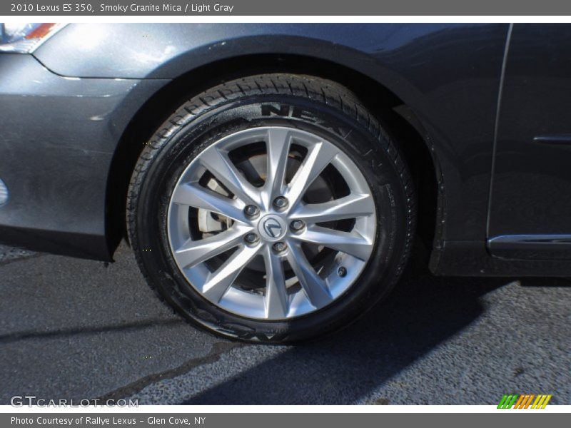 Smoky Granite Mica / Light Gray 2010 Lexus ES 350