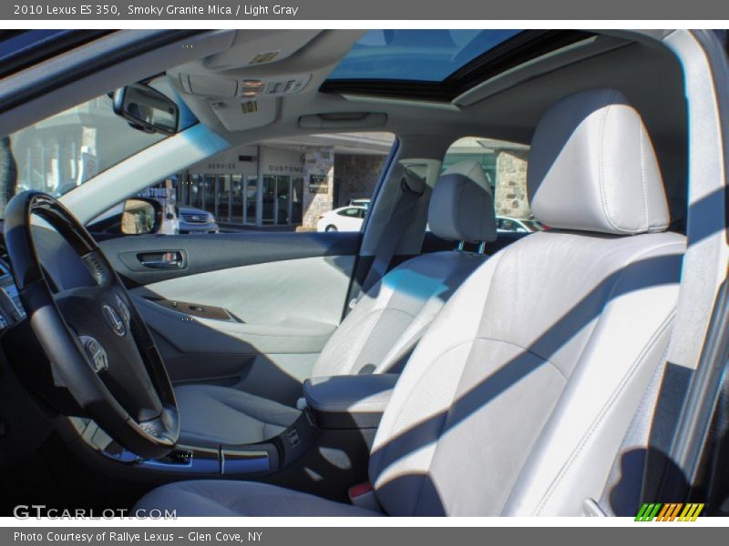Smoky Granite Mica / Light Gray 2010 Lexus ES 350