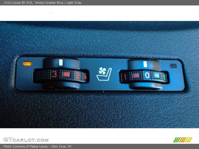 Smoky Granite Mica / Light Gray 2010 Lexus ES 350