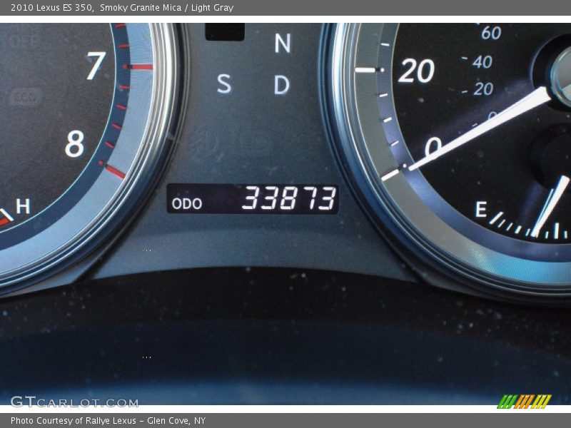 Smoky Granite Mica / Light Gray 2010 Lexus ES 350