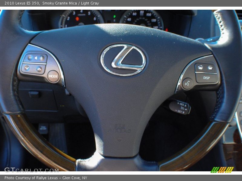 Smoky Granite Mica / Light Gray 2010 Lexus ES 350